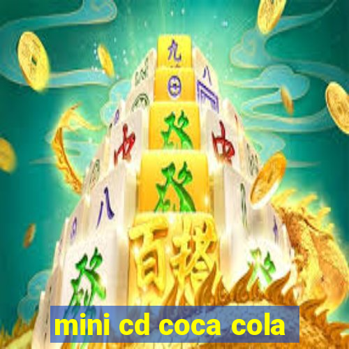 mini cd coca cola